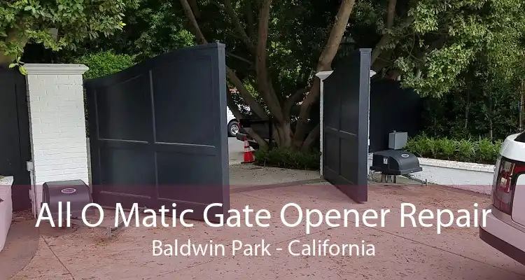 All O Matic Gate Opener Repair Baldwin Park - California
